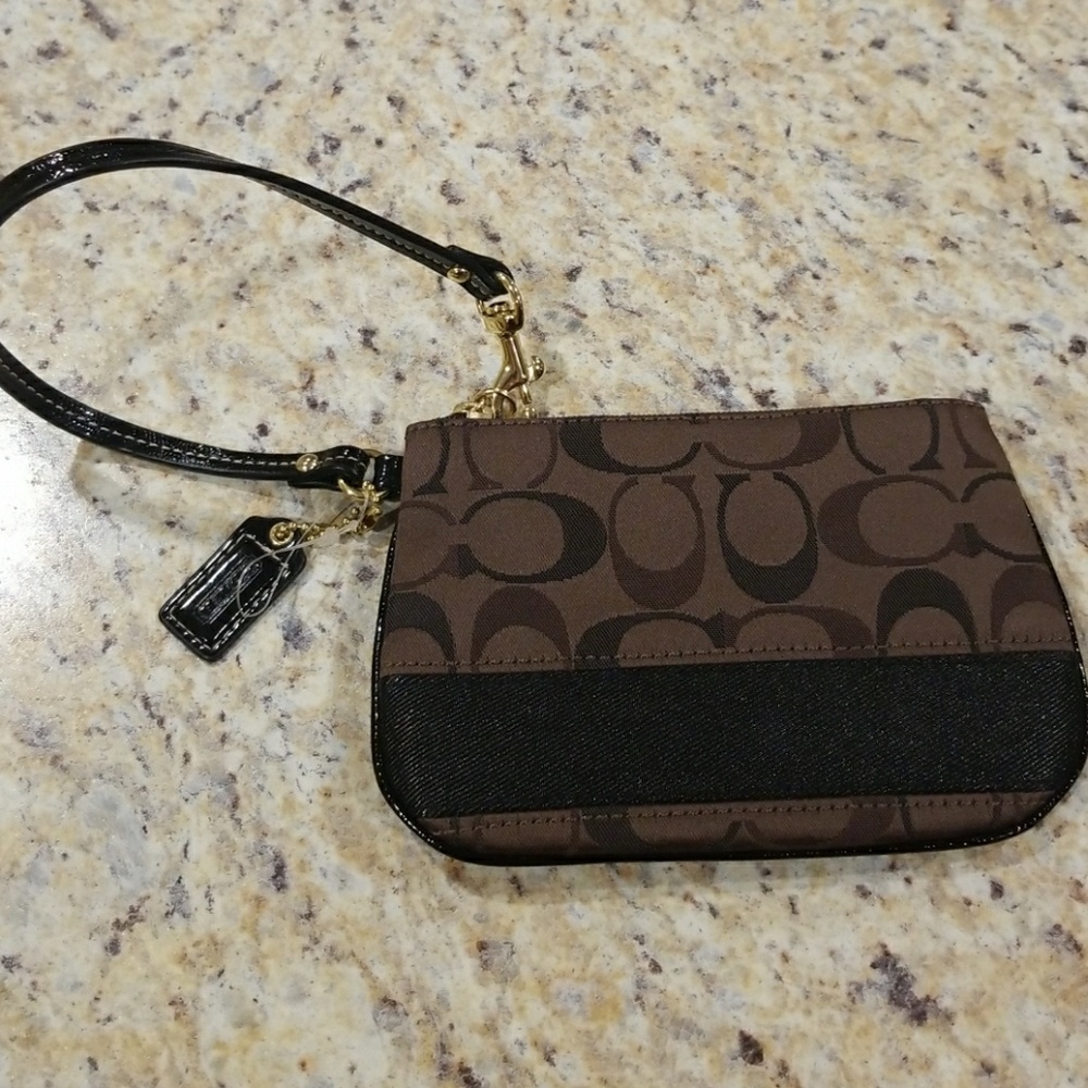 COACH wristlet
